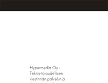 Tablet Screenshot of hypermedia.fi
